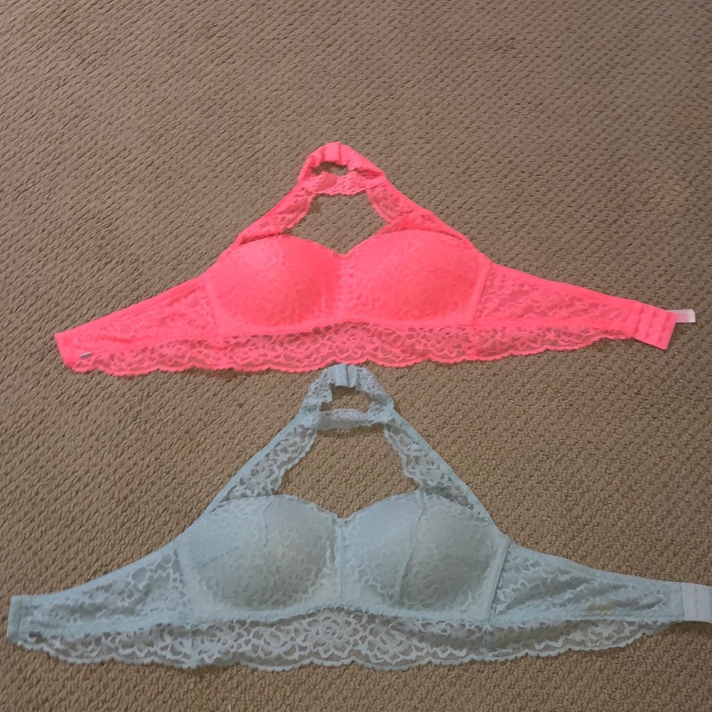 Victoria’s Secret Pink Bras ! Large